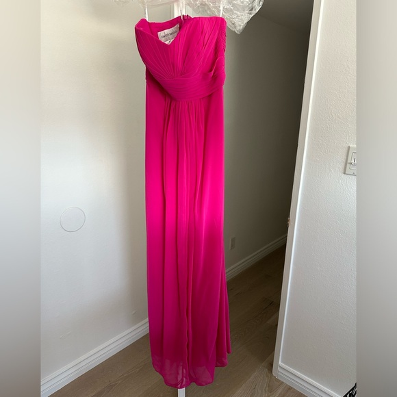 david's bridal fuschia bridesmaid dress David's Bridal | Dresses | Davids Bridal Fuchsia Bridesmaid Dress